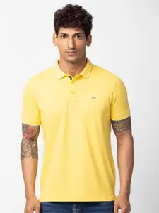 SPYKAR Men Polo Collar Slim Fit T-shirt