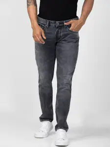 SPYKAR Men Low-Rise Heavy Fade Stretchable Cotton Jeans