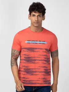SPYKAR Men Graphic Printed Slim Fit T-shirt