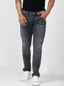 SPYKAR Men Skinny Fit Low-Rise Heavy Fade Stretchable Jeans