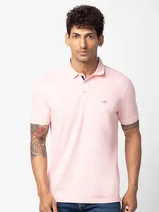SPYKAR Men Cotton Polo Collar T-shirt