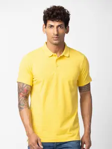 SPYKAR Men Cotton Polo Collar T-shirt