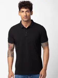 SPYKAR Men Polo Collar Cotton T-shirt
