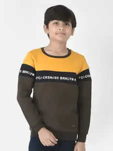 Crimsoune Club Boys Printed Sweatshirt