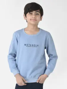 Crimsoune Club Boys Cotton Printed Sweatshirt