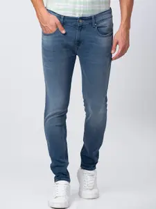 SPYKAR Men Tapered Fit Light Fade Stretchable Cotton Jeans
