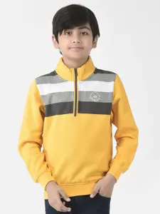 Crimsoune Club Boys Striped Sweatshirt