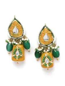 DUGRISTYLE Gold-Plated Classic Drop Earrings