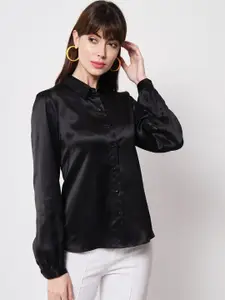 HERE&NOW Women Standard Satin Casual Shirt