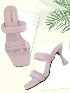 madam glorious Solid Slim Heels