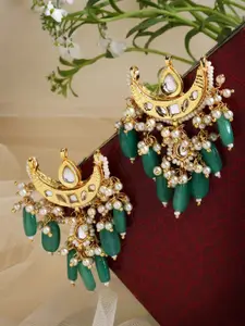 DUGRISTYLE Gold Plated Classic Drop Earrings