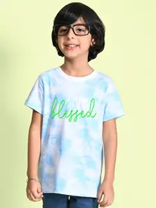 NUSYL Boys Dyed Round Neck T-shirt