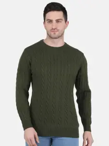 Monte Carlo Men Cable Knit Pullover Sweater