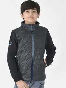 Crimsoune Club Boys Camouflage Lightweight Padded Jacket