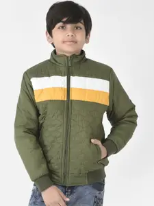 Crimsoune Club Boys Colourblocked Lightweight Bomber Jacket