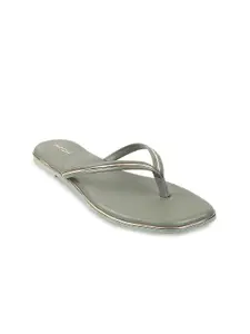 Mochi Women No Back Strap Open Toe Flats