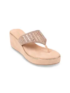 Mochi Embellished Flatform Heels