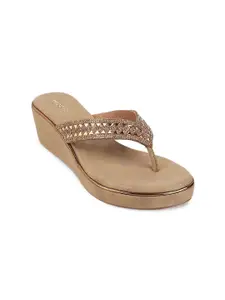 Mochi Embellished Flatform Heels