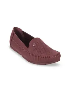 Mochi Women Suede Loafers