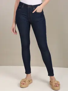 U.S. Polo Assn. Women Super Skinny Fit High-Rise Stretchable Jeans
