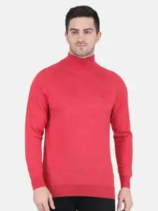 Monte Carlo High Neck Long Sleeves  Pure Woolen Pullover Sweater