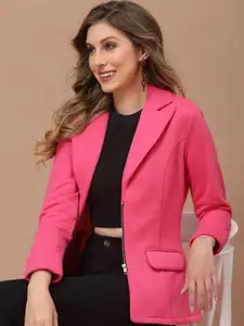 KASSUALLY  Women Notched Lapel Single-Breasted Blazer