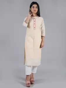 ROOPWATI FASHION Cotton Silk Pastels Kurta