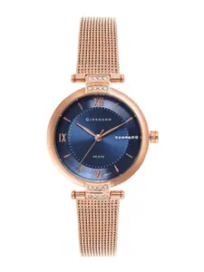 GIORDANO Women Embellished Dial & Bracelet Style Straps Analogue Watch GD-60009-22