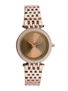 GIORDANO Women Embellished Dial & Bracelet Style Straps Analogue Watch GD-60002-11