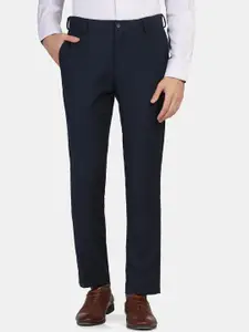 Blackberrys Men Slim Fit Low-Rise Trouser