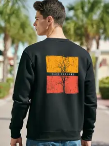 Bewakoof Men Printed Cotton Sweatshirt