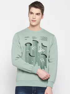 Duke Men Graphic Printed Fleece Sweatshirt