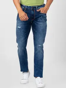SPYKAR Men Mildly Distressed Heavy Fade Jeans