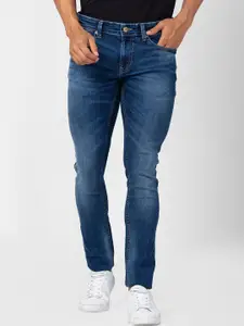 SPYKAR Men Slim Fit Low-Rise Heavy Fade Jeans