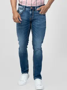 SPYKAR Men Slim Fit Low-Rise Heavy Fade Cotton Jeans