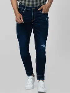 SPYKAR Men Blue Kano Low Distress Light Fade Cotton Jeans