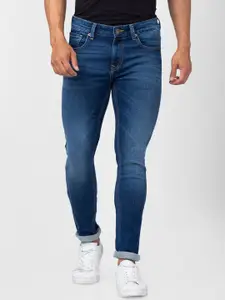 SPYKAR Men Super Skinny Fit Low-Rise Light Fade Jeans