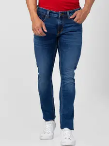 SPYKAR Men Slim Fit Low-Rise Light Fade Jeans