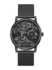 GUESS Men Dial & Stainless Steel Bracelet Style Straps Analogue Watch GW0538G3