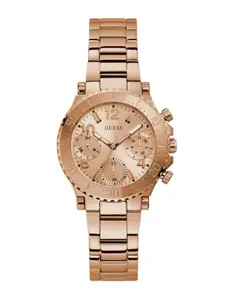 GUESS Women Stainless Steel Dial & Bracelet Style Straps Analogue Watch GW0465L2