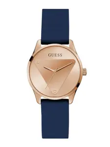 GUESS Women Stainless Steel Straps Analogue Watch