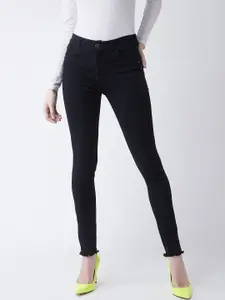 Miss Chase Women Slim Fit High-Rise Stretchable Jeans