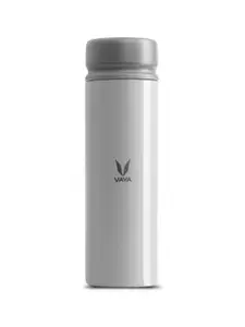 Vaya Pocket Drynk Grey Double-Walled Stainless Steel Water Bottle 250 ml