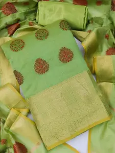 KALINI Ethnic Motifs Woven Design Unstitched Dress Material