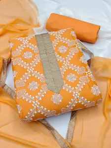 KALINI Embroidered Unstitched Dress Material