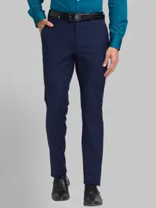 Park Avenue Men Slim Fit Mid-Rise Formal Trousers