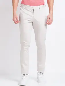 Park Avenue Men Mid-Rise Chinos Casual Trousers