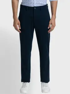 ColorPlus Men Mid Rise Regular Fit Trousers