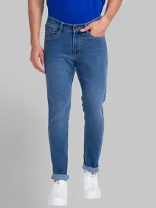 Park Avenue Men Regular Fit Mid-Rise Light Fade Jeans