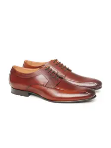 Ruosh Men Textured Formal Derbys